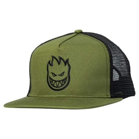 Spitfire Bighead Trucker Hat / Olive / Black