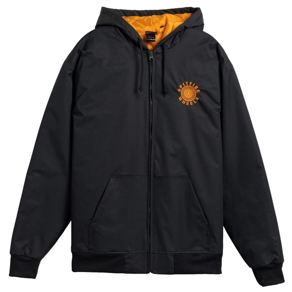 Spitfire OG Classic Embroidery Jacket / Black / Orange