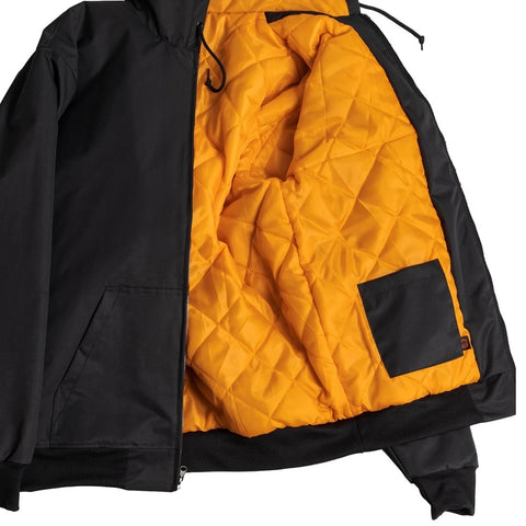 Spitfire OG Classic Embroidery Jacket / Black / Orange