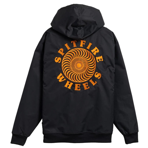 Spitfire OG Classic Embroidery Jacket / Black / Orange