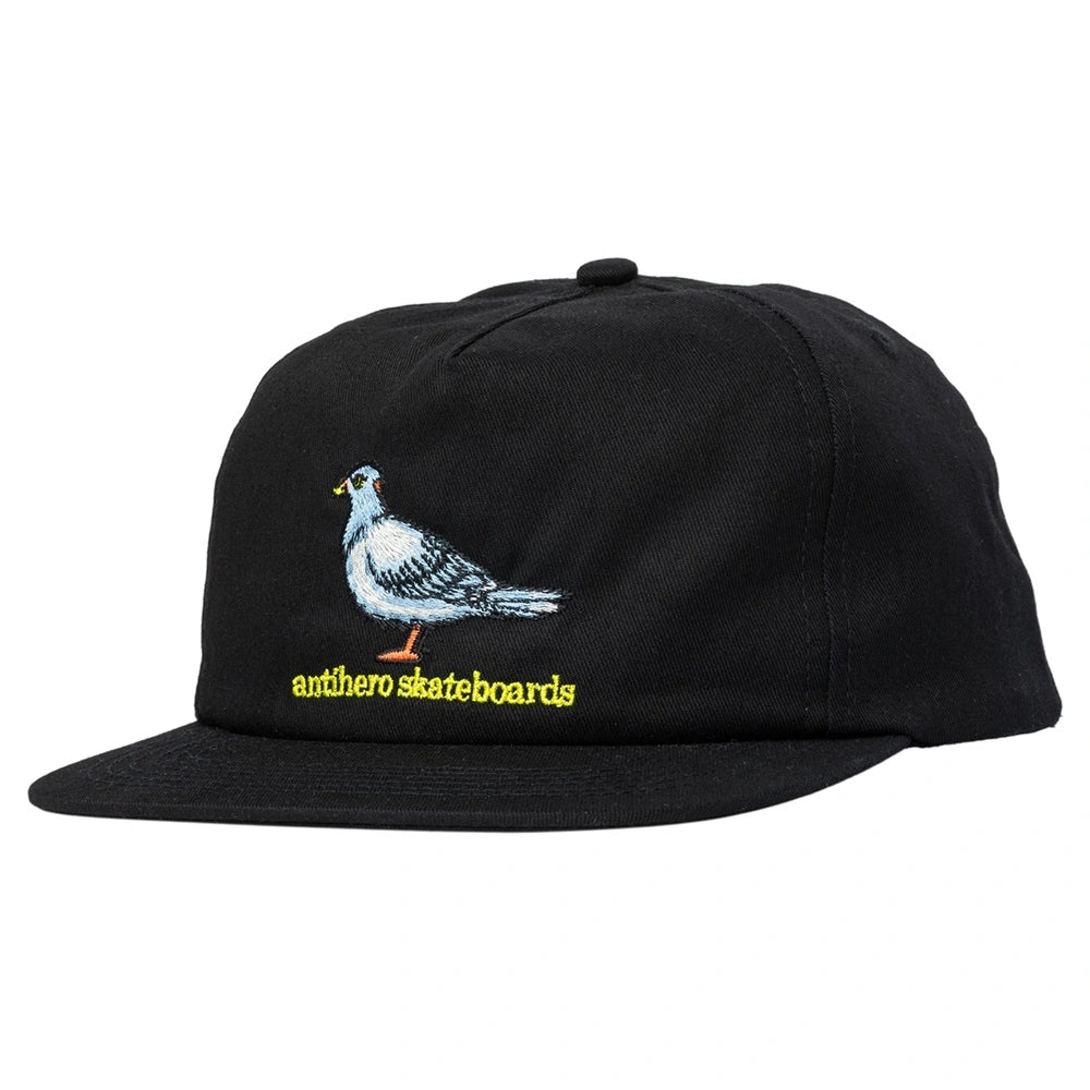 Anti Hero Lil Pigeon Hat / Black / Yellow