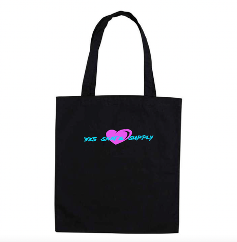 335 Sweetheart Tote Bag / Black