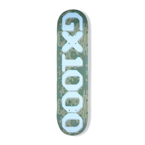 GX1000 Rain Camo Logo Deck / 8.5''