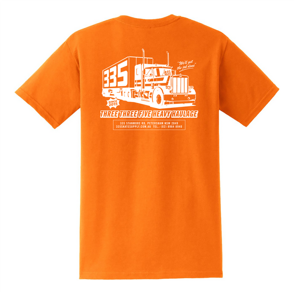 335 Heavy Haulage Tee / Orange