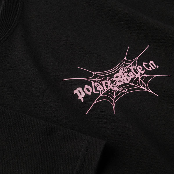 Polar Spider Web Tee / Black