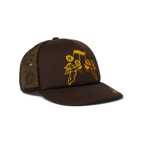 HUF Song Trucker Hat / Brown