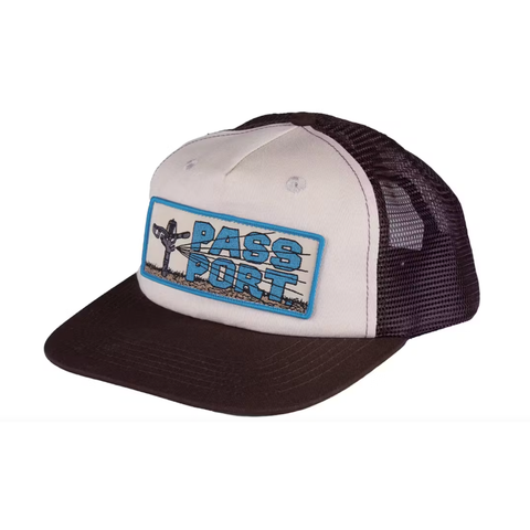 Pass~Port Water Restrictions Trucker Hat / Brown