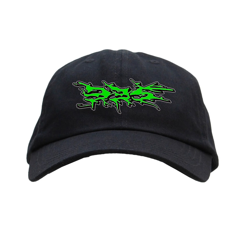 335 Doom Logo Hat / Black / Green