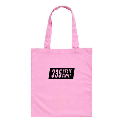 335 Box Logo Tote / Pink / Black