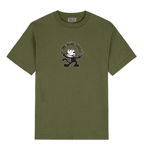 335 Felix Tee / Olive Green