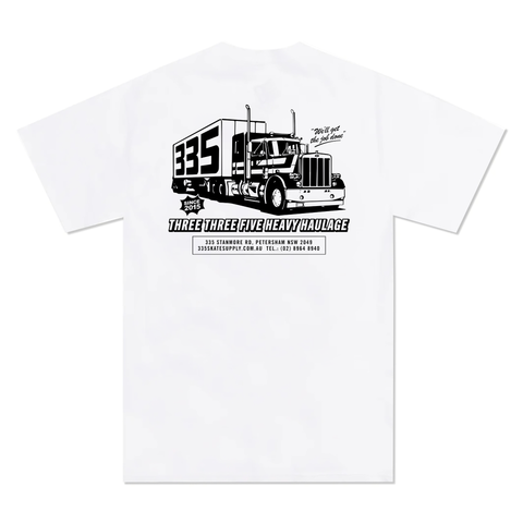 335 Heavy Haulage Tee / White