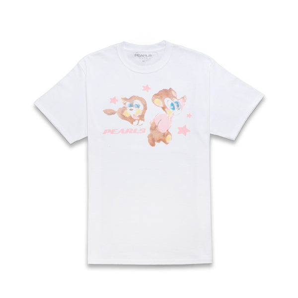 Pearls Care Bear Tee / White