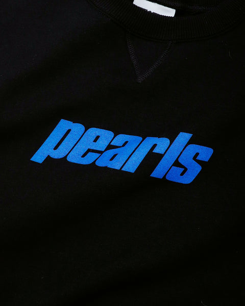 Pearls OG Logo Crew Neck - Black / Blue