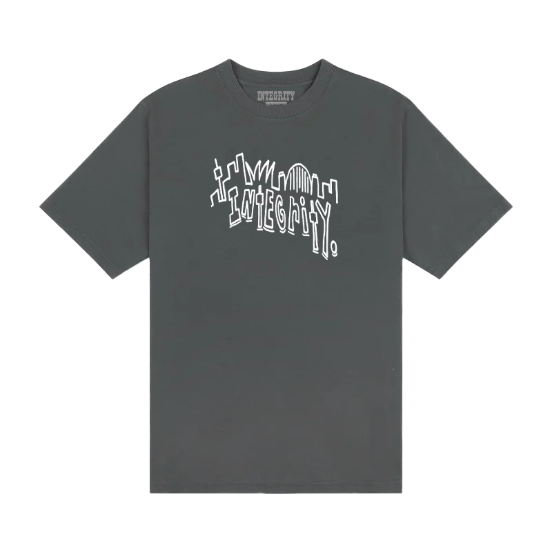 Integrity City Tee / Charcoal