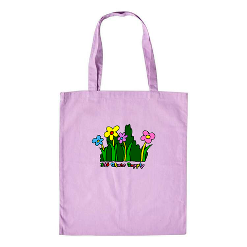 335 Flowers Tote / Lilac