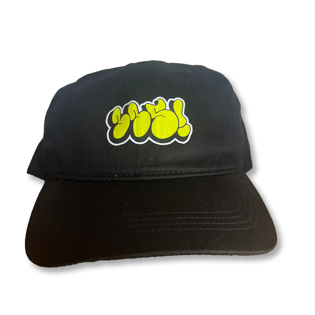 335 Graff Logo Hat / Black / Lime