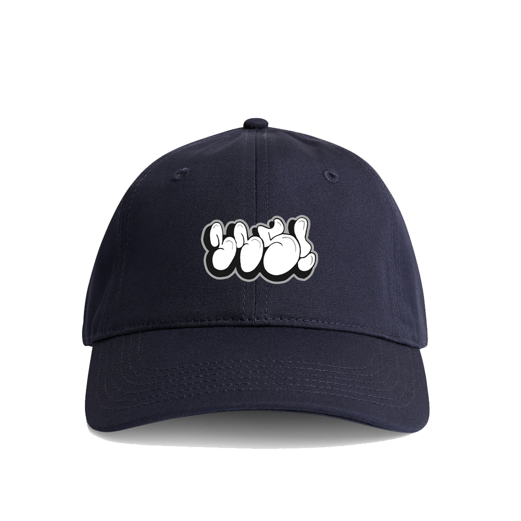 335 Graff Logo Hat / Navy / White