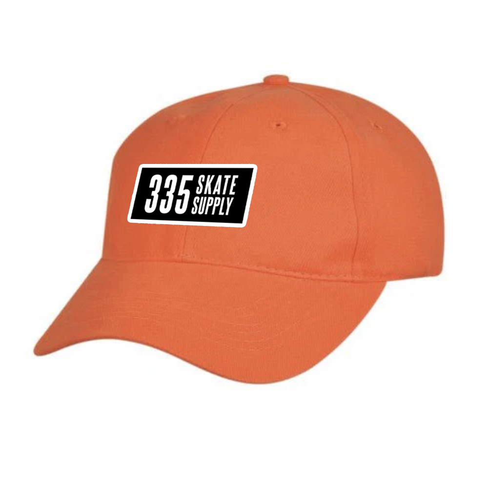 335 Patch Embroid Logo Hat / Orange