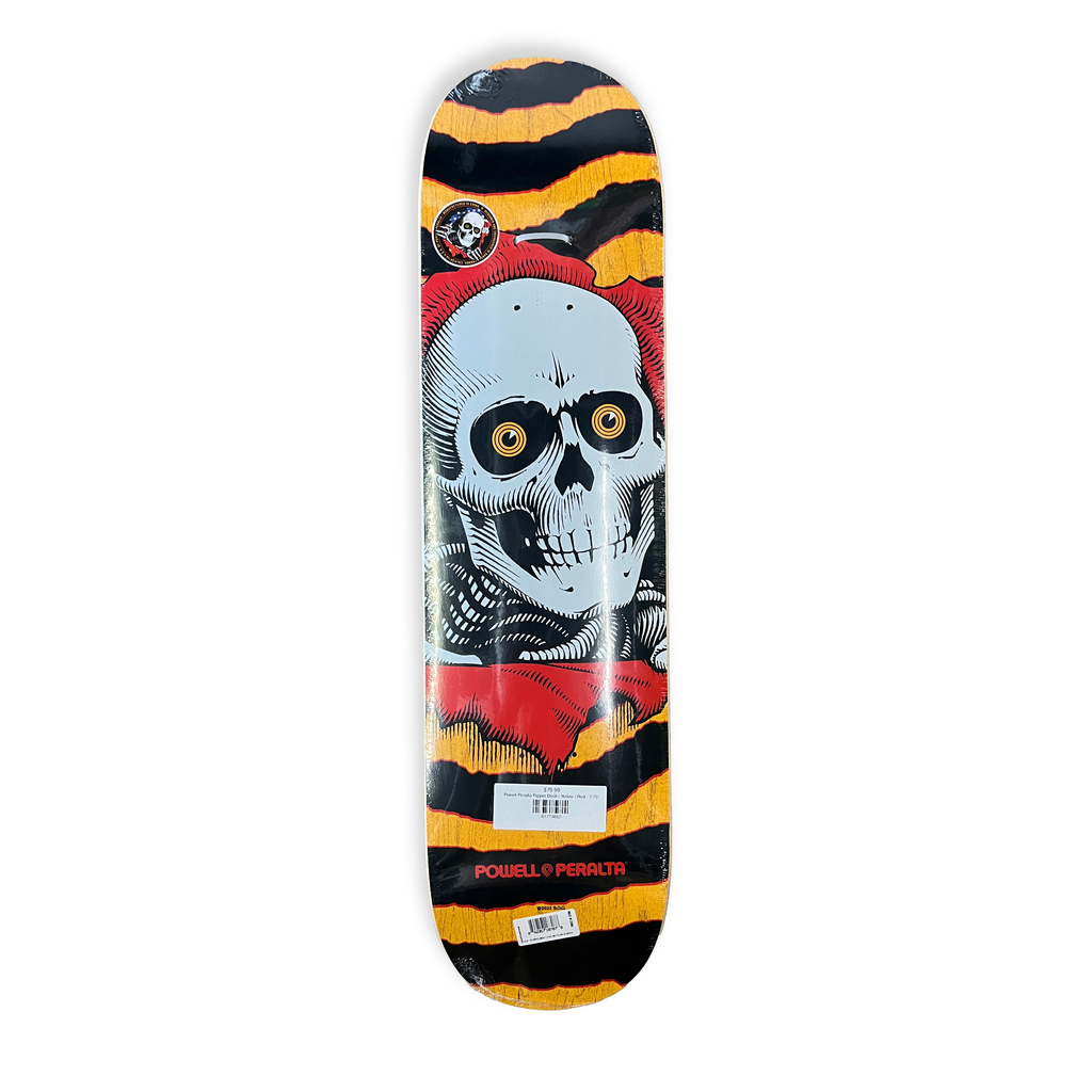 Powell Peralta Ripper Deck / Yellow / Red - 7.75''