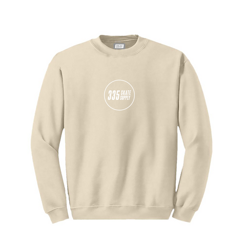 335 Circle Logo Crewneck / Sand