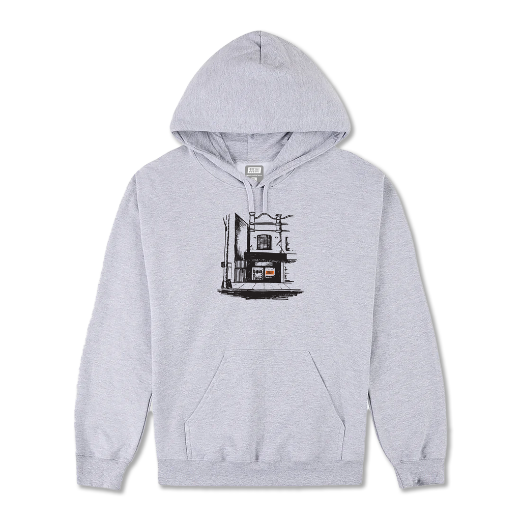 335 Sketch Logo Hoodie / Sports Grey