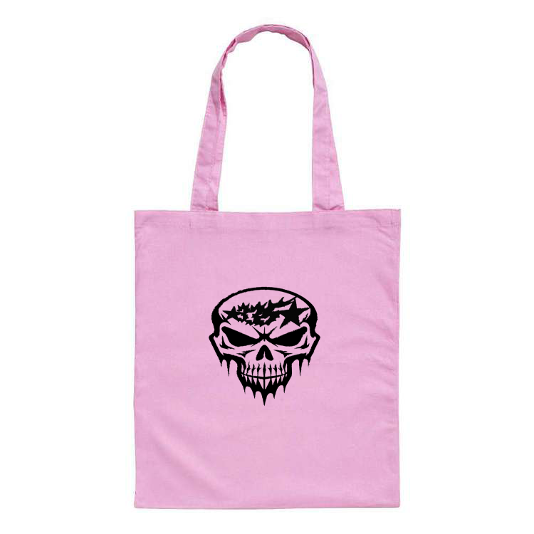 335 Skull Tote / Pink