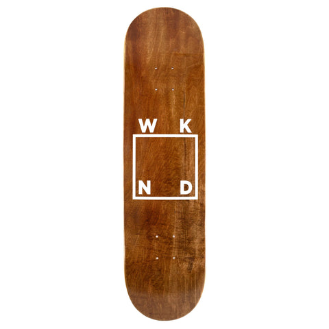 WKND White Logo Deck / 8.6''